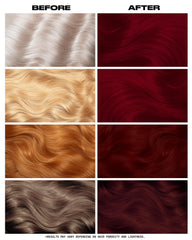 Application capillaire avec Lunar Tides Lune Sanguine pour une couleur uniforme