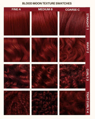 Versement du colorant Lunar Tides Lune Sanguine sur les cheveux