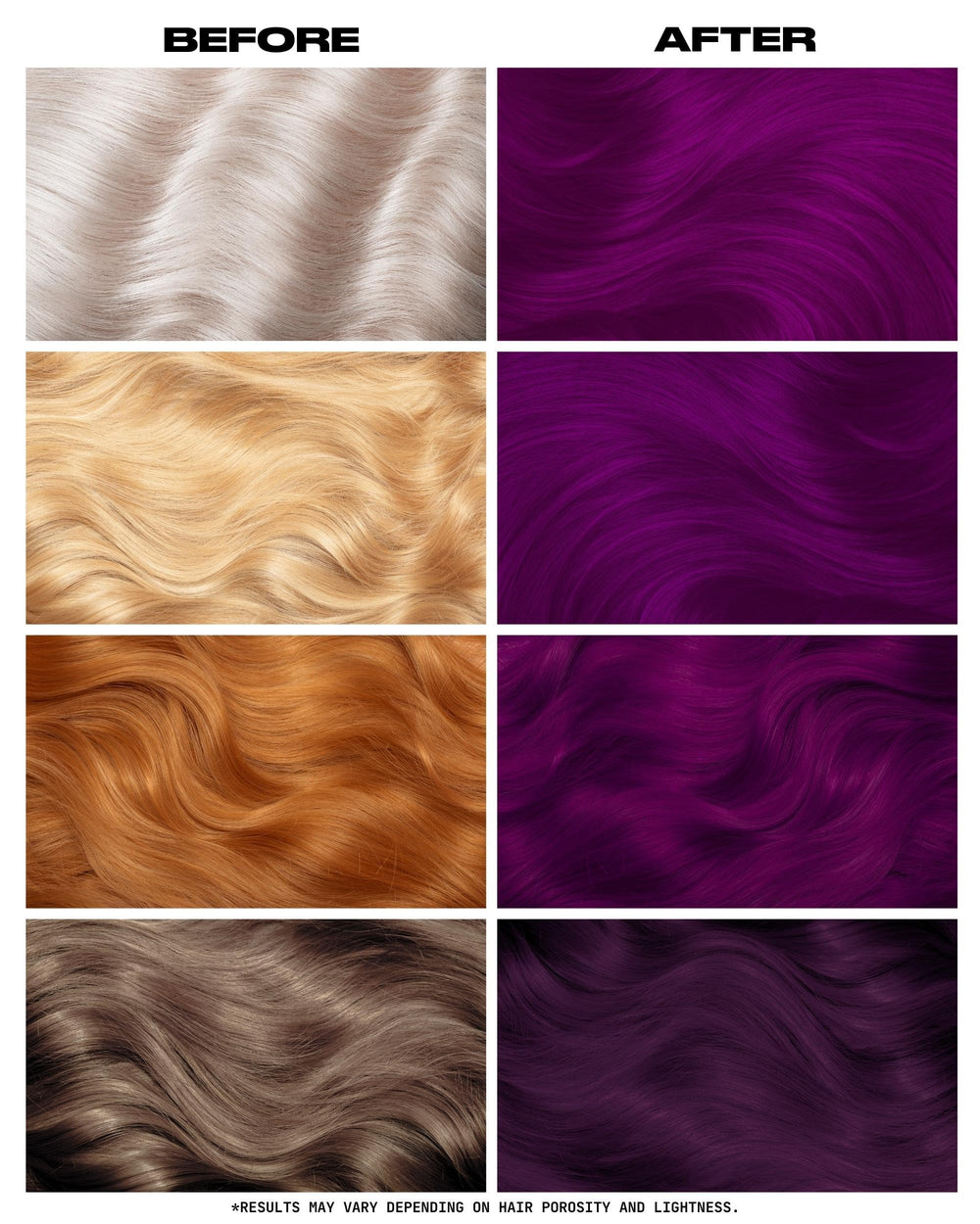 Échantillon de couleur Plum montrant la nuance riche pour tester.