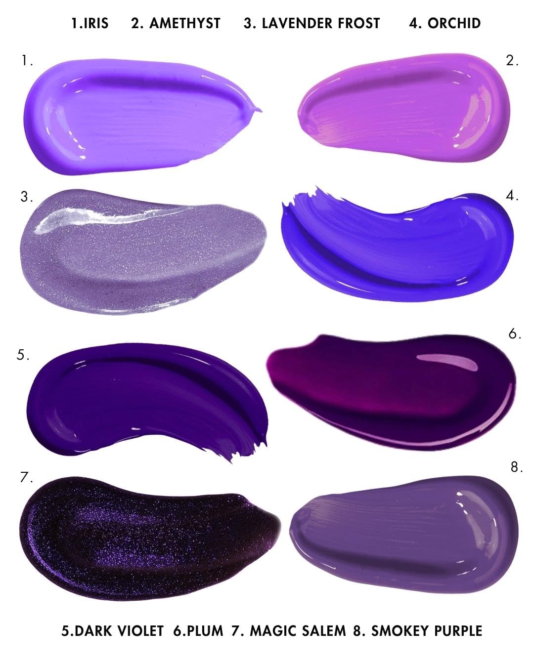 Emballage Lunar Tides Plum élégant et informatif.