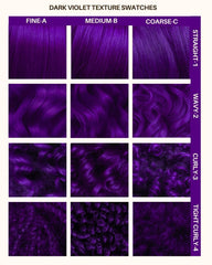 Finition éclat et couleur lumineuse avec Lunar Tides violet foncé.