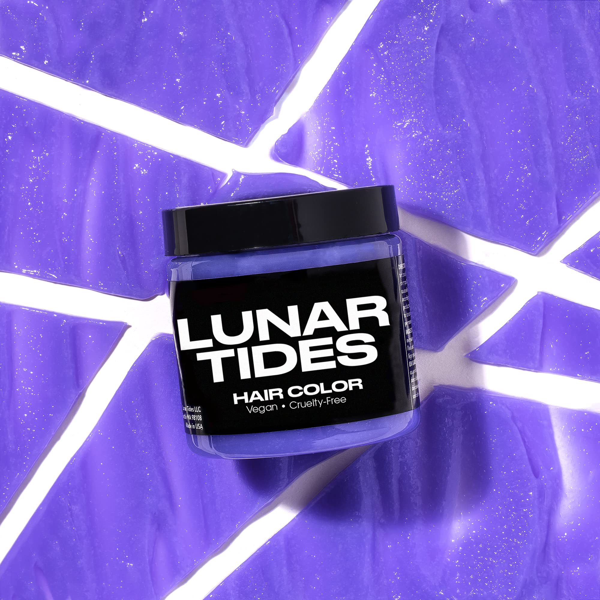 Lunar Tides : résultat couleur après application, éclat lumineux.