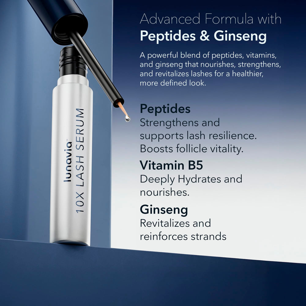 Formule douce Lunavia pour un usage quotidien des cils sensibles