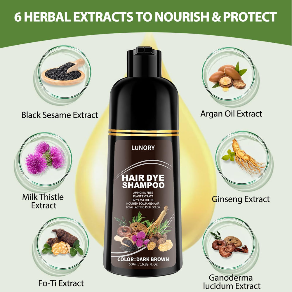 Lunory Massage Cheveux: application douce qui nourrit pendant la couleur.