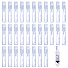 Luojery bouteilles parfum 5ml en verre transparent, parfaites pour tester des fragrances en voyage.