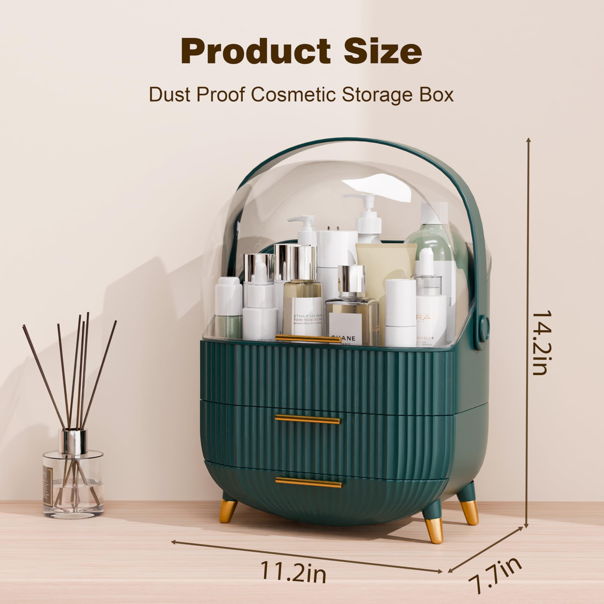 Lurcns cadeau idéal pour elle, pratique et élégant pour sa routine beauté.