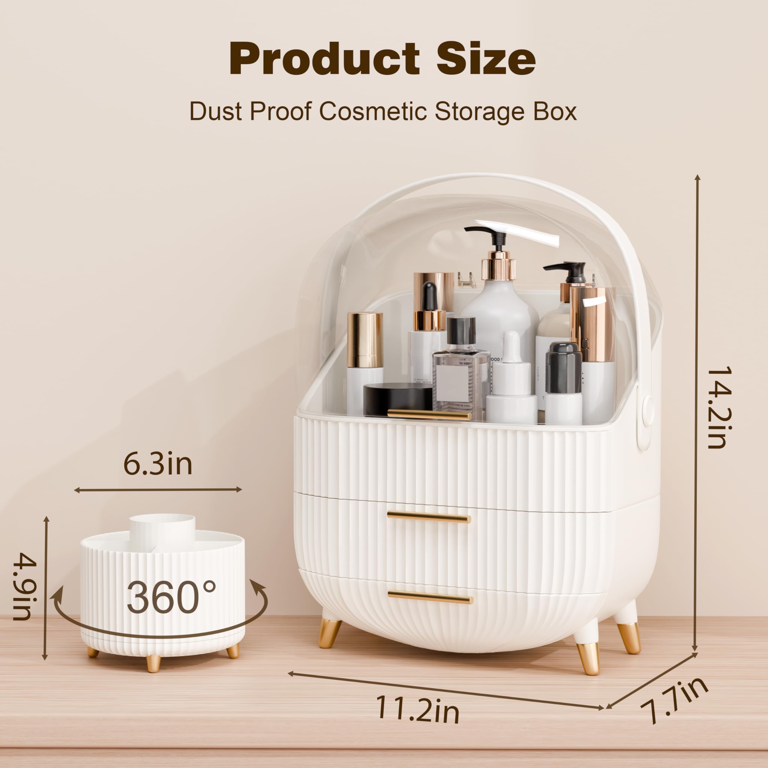Cadeau idéal LURCNS pour organiser beauté et rangement élégant.