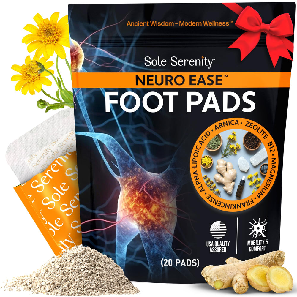 Patchs Sole Serenity de Lure Essentials, emballage prêt à l’emploi pour une routine nocturne relaxante