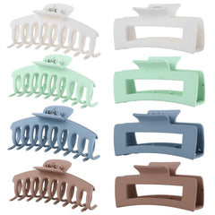 Pinces-cheveux LuSeren jumbo 4,3 pouces, maintien optimal pour cheveux épais.