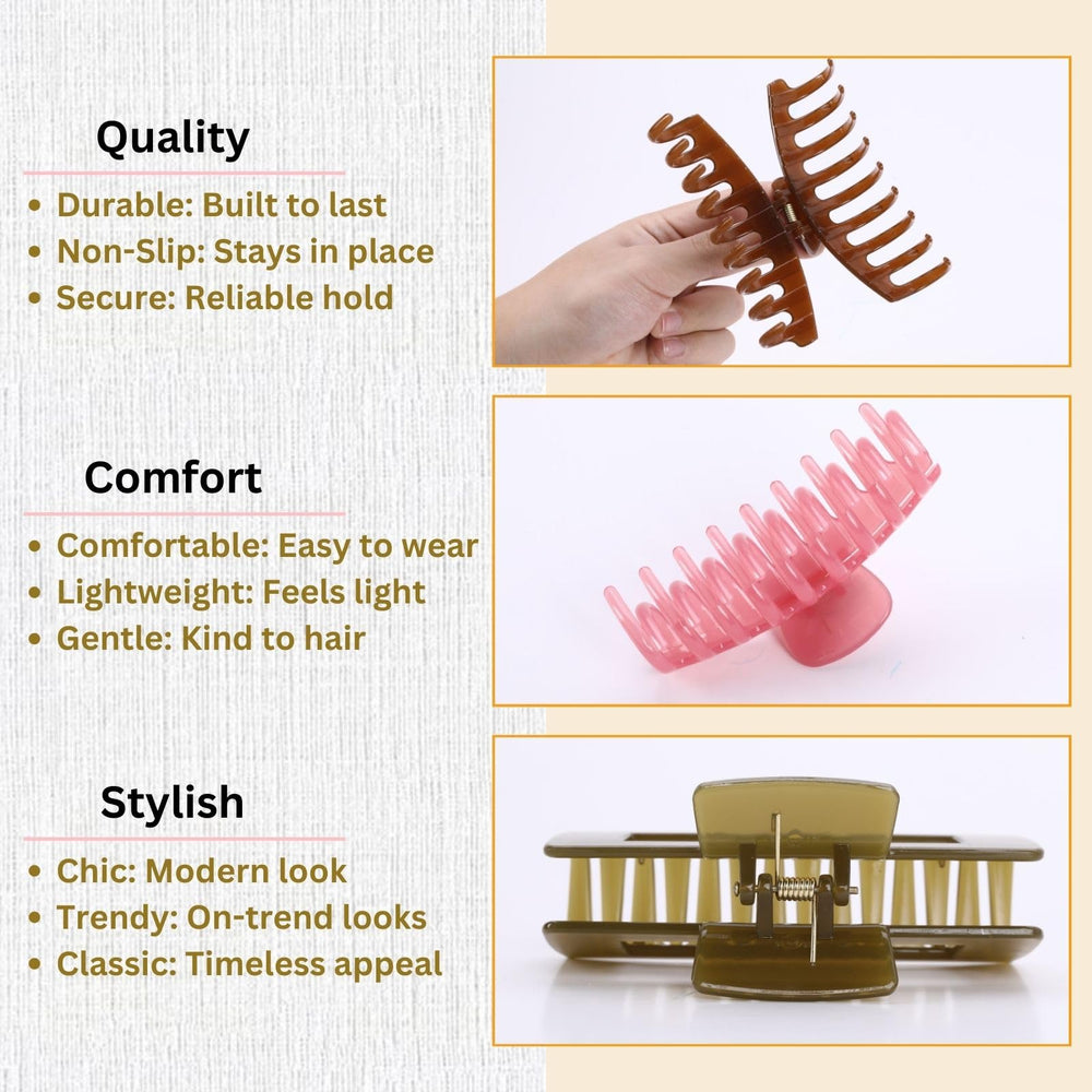 LuSeren clip jelly grand: coloris gelée translucides et tendance
