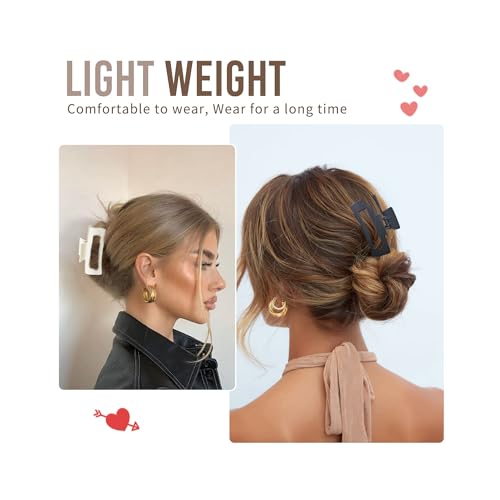 LuSeren pinces cheveux ouverture 180 degrés, pratique pour saisir les mèches.