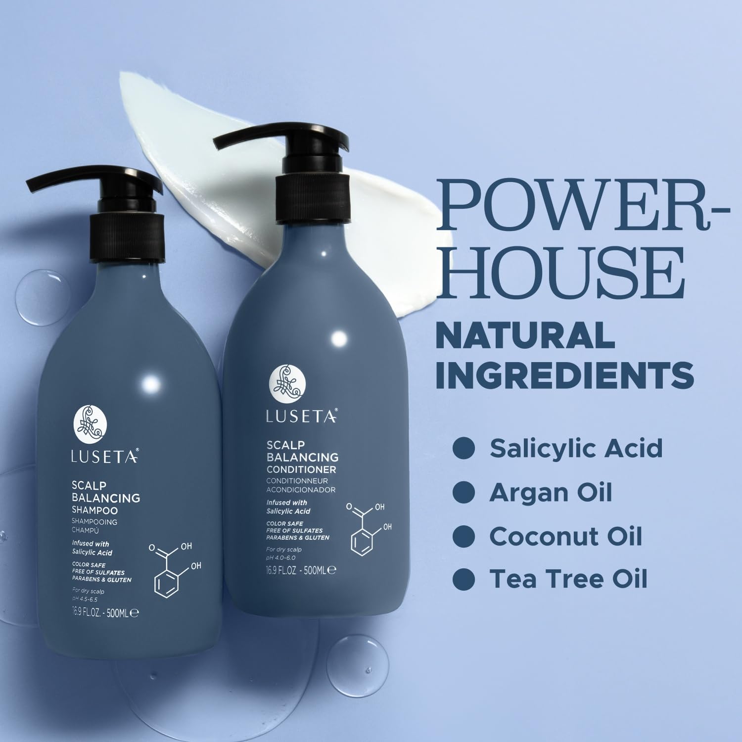 Luseta Après-Shampoing texture légère — laisse les longueurs douces et faciles à coiffer.