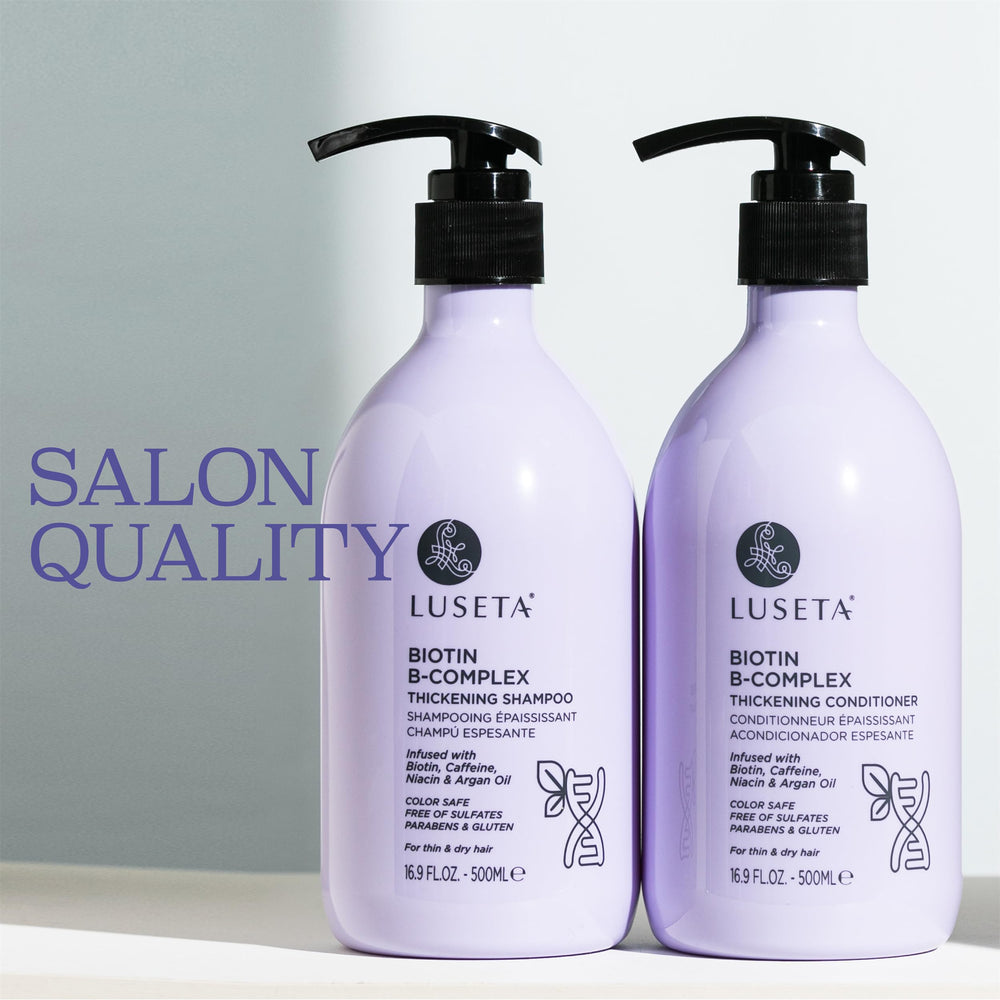 Formule sans sulfates et sans parabènes dans Luseta B-Complex.