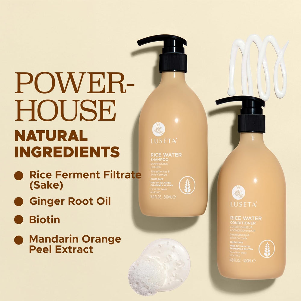 Luseta, brillance et hydratation pour tous types de cheveux