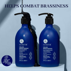 Luseta Après-shampoing bleu, texture nourrissante pour des mèches douces