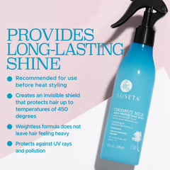 Spray Luseta offre hydratation et brillance lors du styling.