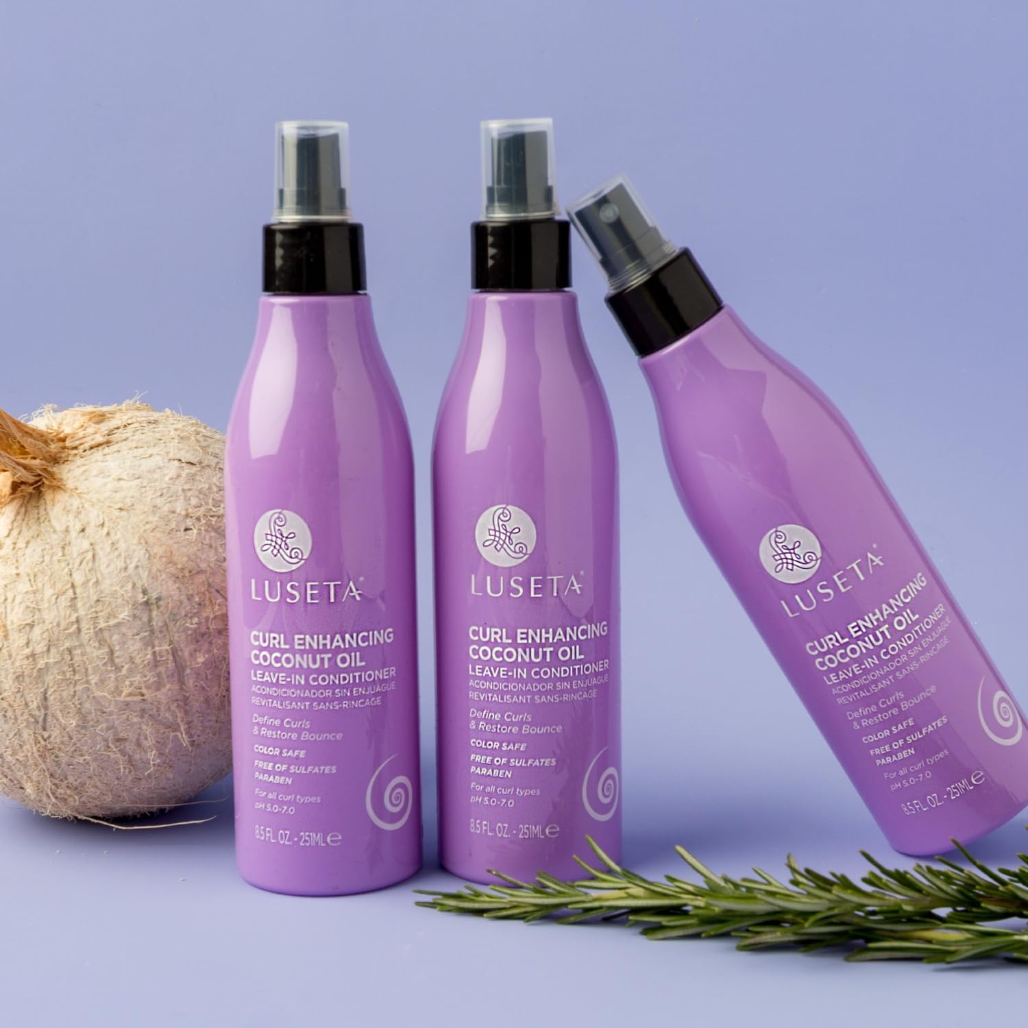 Luseta Contrôle du frisage pour des boucles plus définies et moins frisottis.