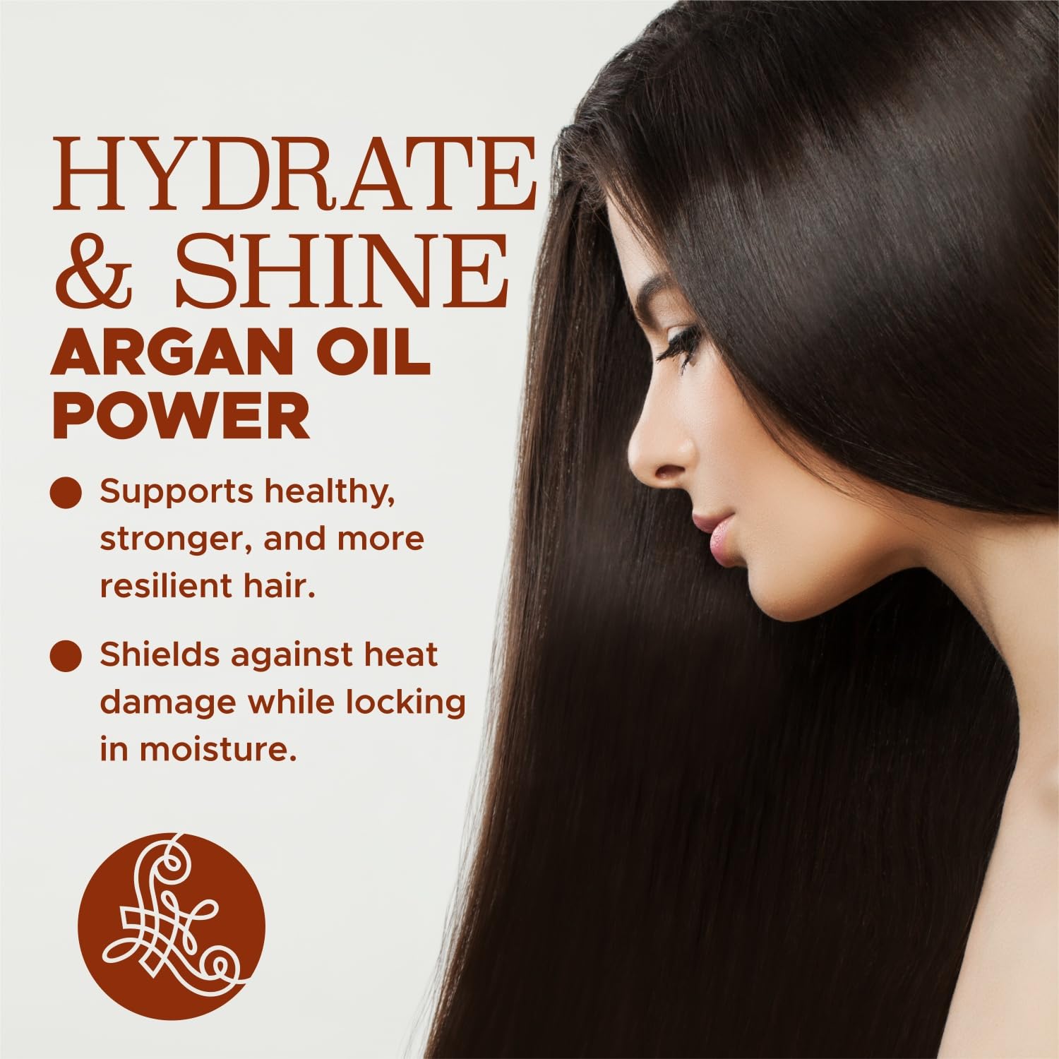 Emballage luxueux Luseta Argan, élégant et pratique.