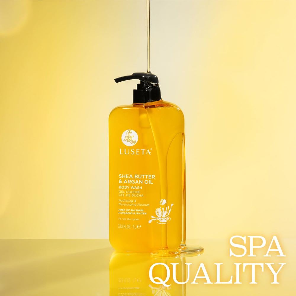 L Luseta étiquette sans sulfates et parabènes.