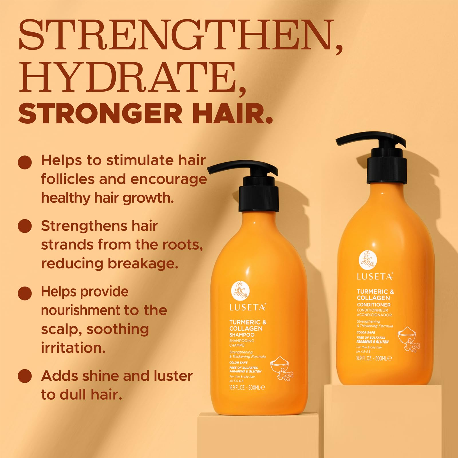 Formule sans sulfates et parabènes respectant le cuir chevelu