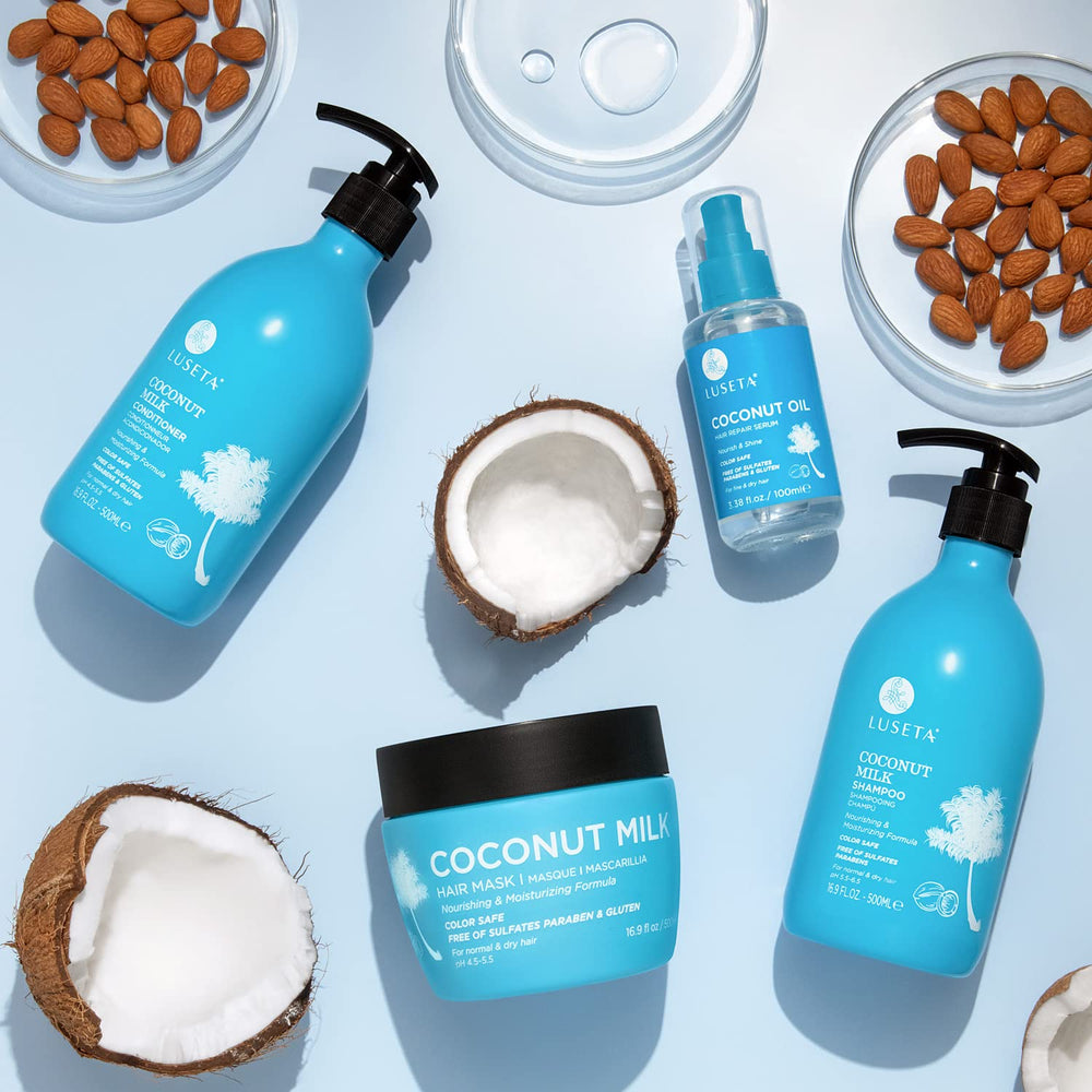 Formule sans sulfates de Luseta – soin doux et équilibré.