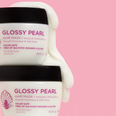 Pearl extract in Luseta mask delivering extra moisture and softness.