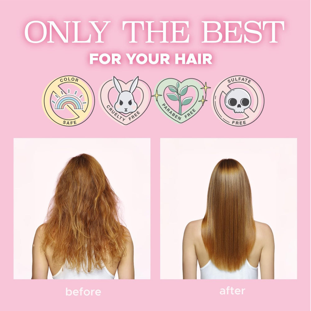Luseta Glossy Pearl convient à tous types de cheveux – protection et brillance.