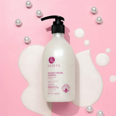 Luseta Glossy Pearl Shampoo: extrait de perle concentré pour brillance naturelle