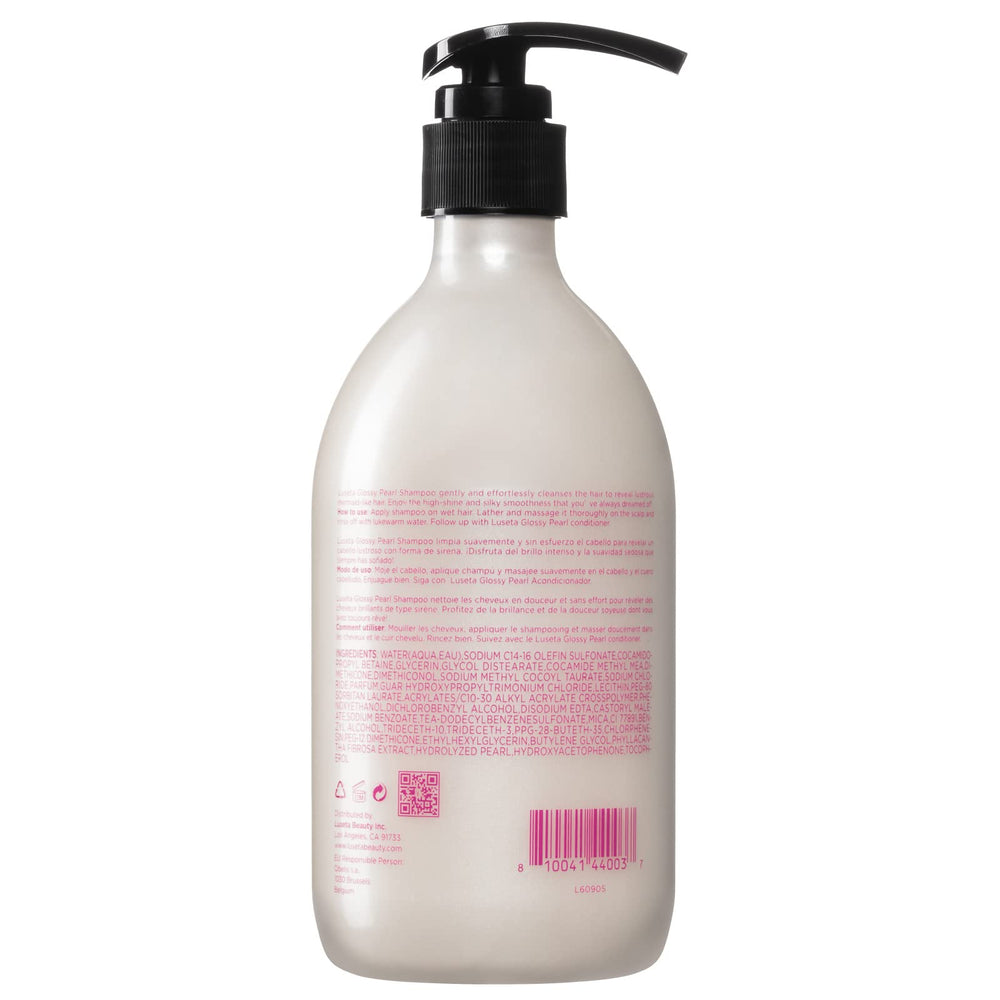 Luseta Glossy Pearl Shampoo: utilisation quotidienne facile pour cheveux ternes