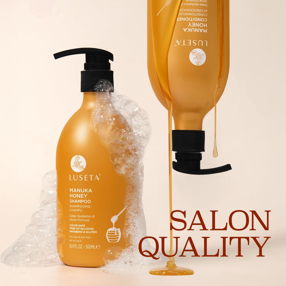 Luseta Huile Argan Manuka: extrait nutritif pour réparer et lisser la fibre capillaire.