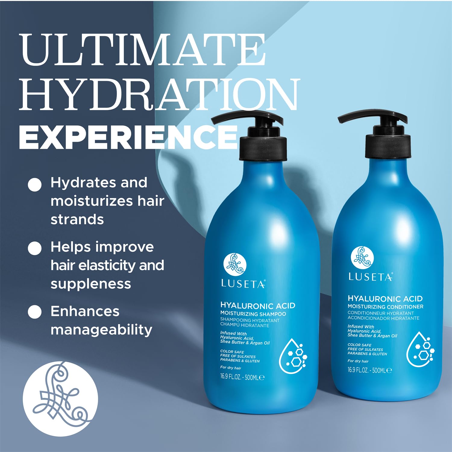 Luseta huile d’argan nourrissante pour des cheveux brillants