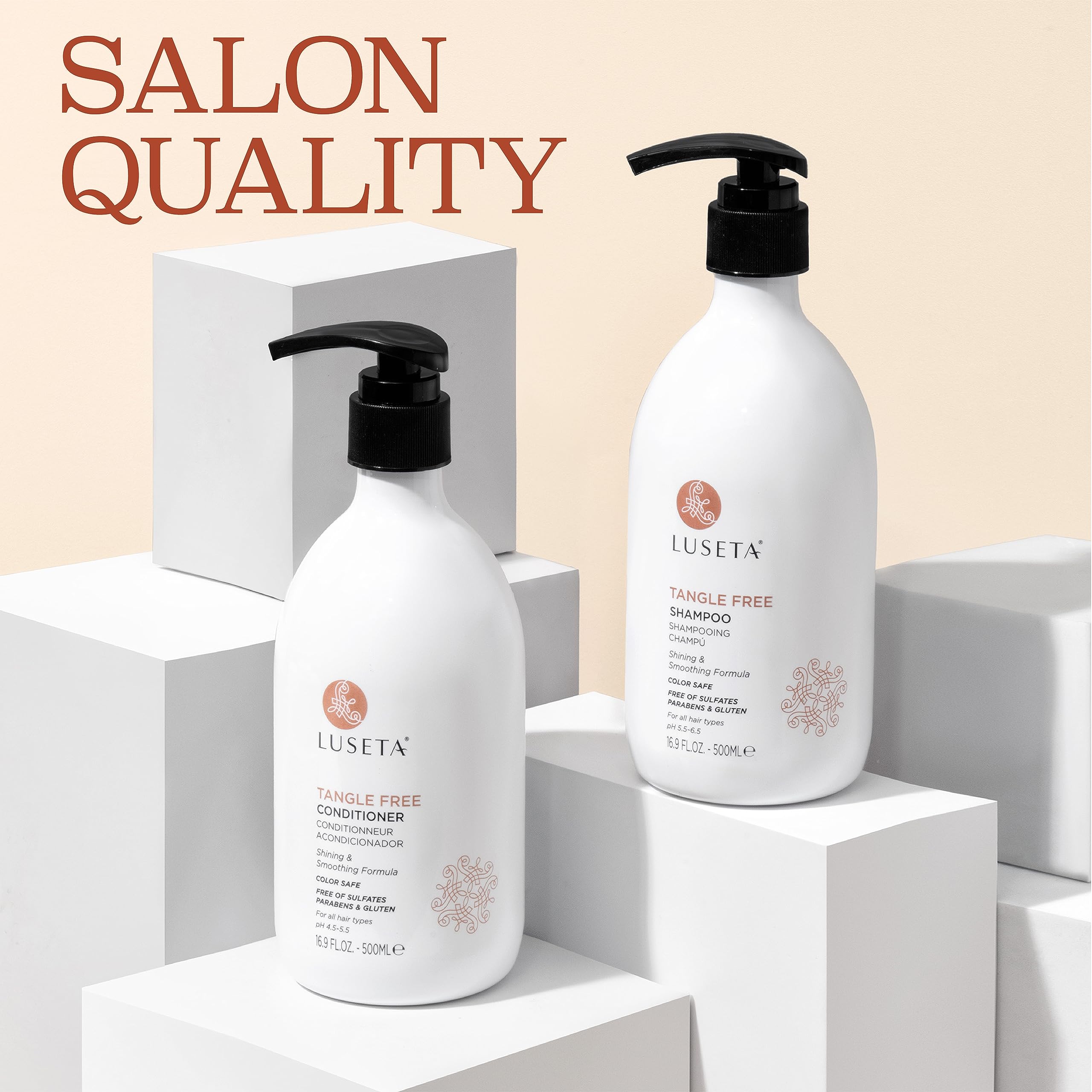 Luseta Keratine Argan, soin capillaire, répare les cheveux et apporte de la brillance