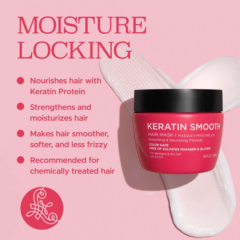 Application après shampoing sur cheveux humides avec Luseta Keratine