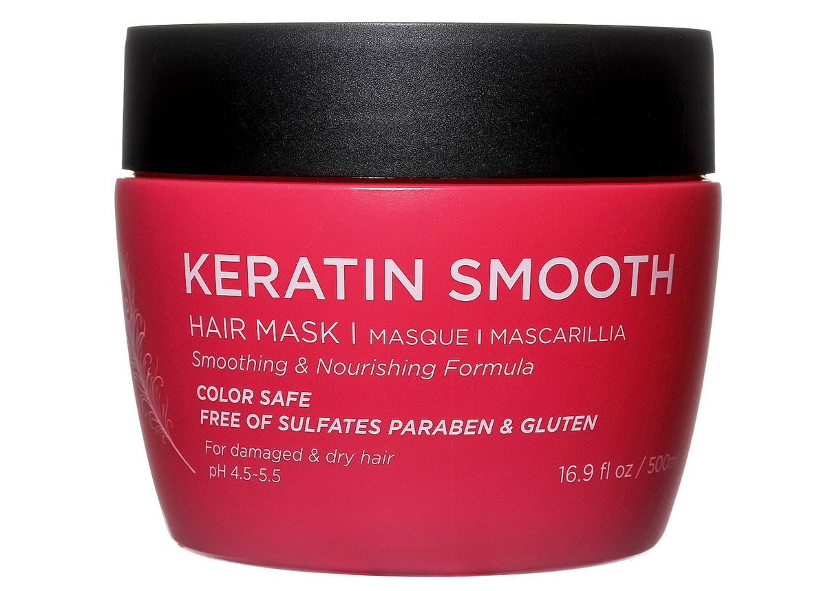 Masque Luseta Keratine hydratant sur cheveux secs