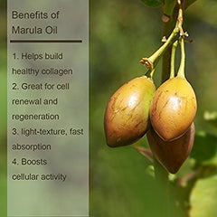 Sérum sans rinçage Luseta Marula : cheveux plus lisses et nets.