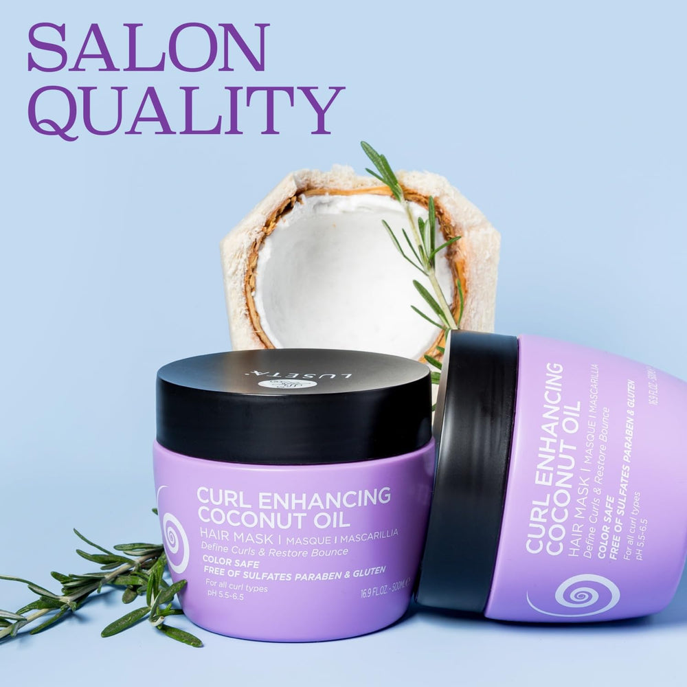 L LUSETA Masque Cheveux Boucles – boucles définies après utilisation