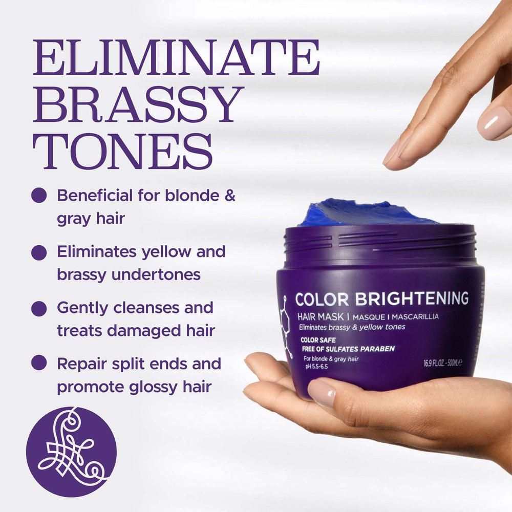 Luseta masque-cheveux-violet-brillance-satine apporte une brillance naturelle sans surcharge.