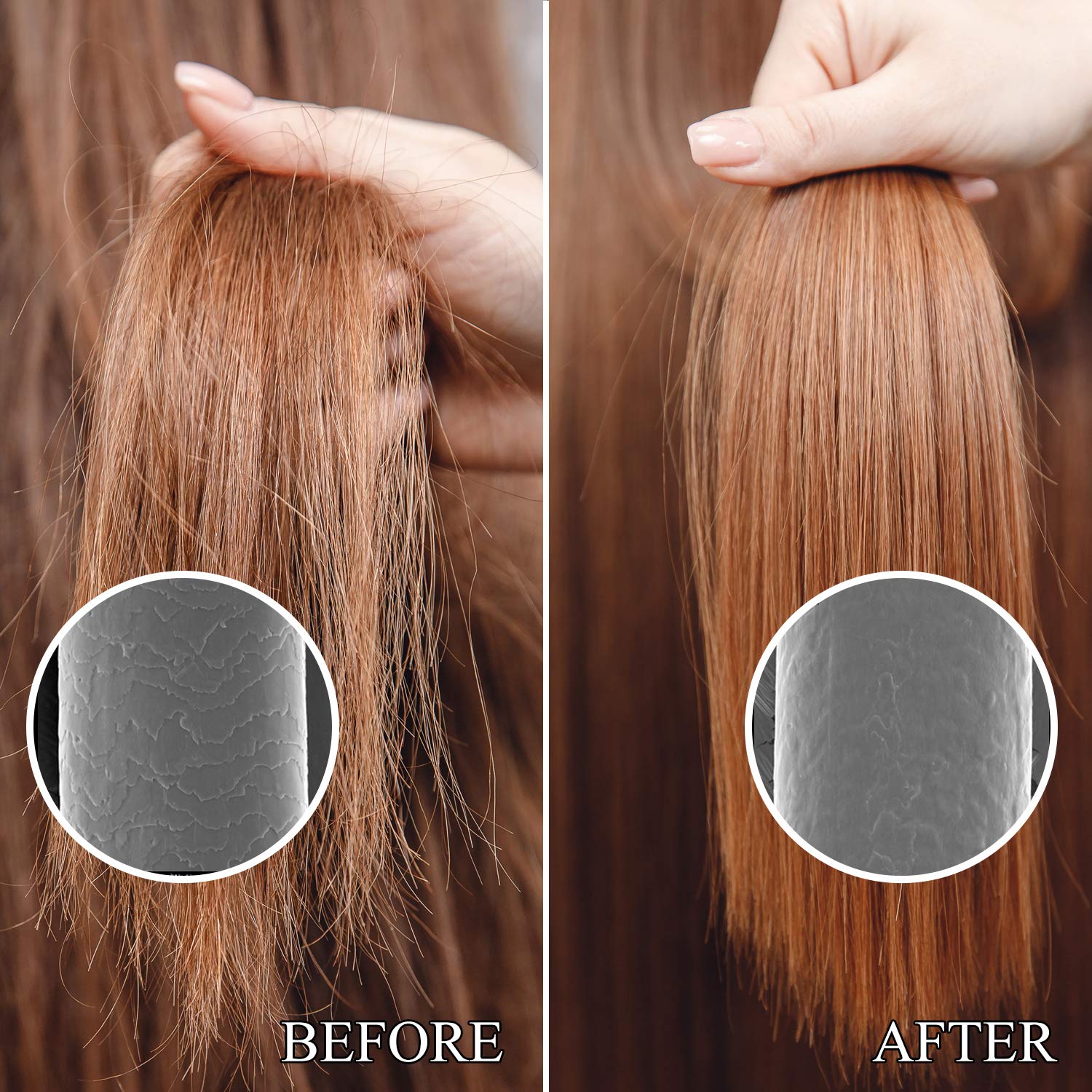 Après-shampooing Luseta Perfect Bonding, flacon discret, démêlage facilité et nutrition légère.