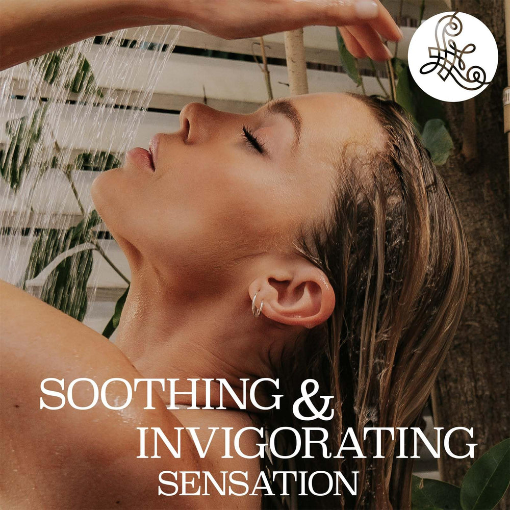 Texture riche du Shampoing Luseta Romarin et Menthe facilitant le démêlage