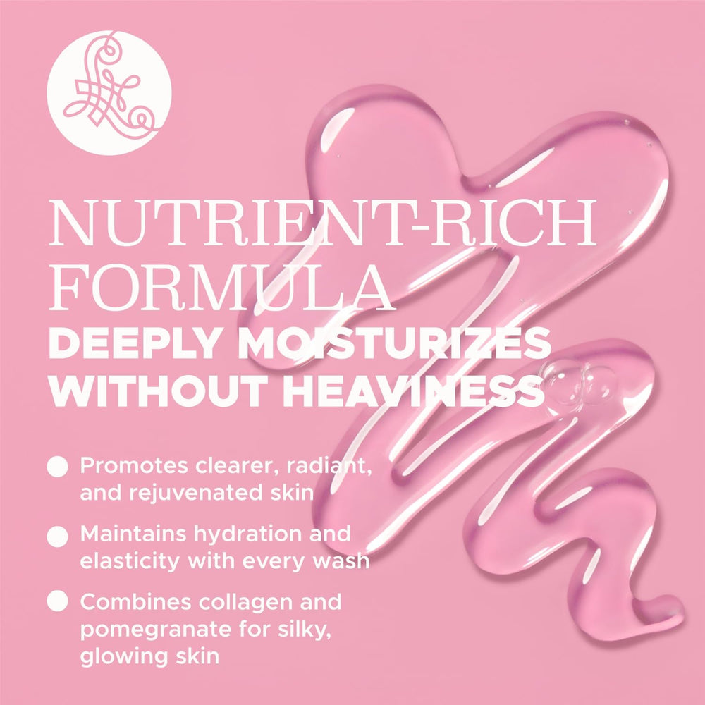 Luseta Rose Oil Body Wash leaves skin silky and hydrated