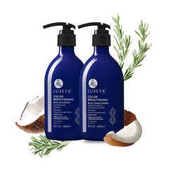 Luseta Shampoing bleu atténue les reflets cuivre sur cheveux colorés