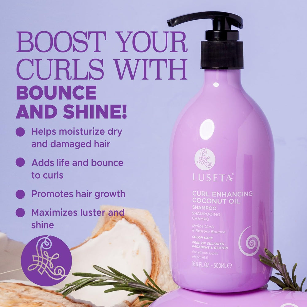 Shampoing Luseta Sans Gluten: convient aux cheveux sensibles et réactifs.