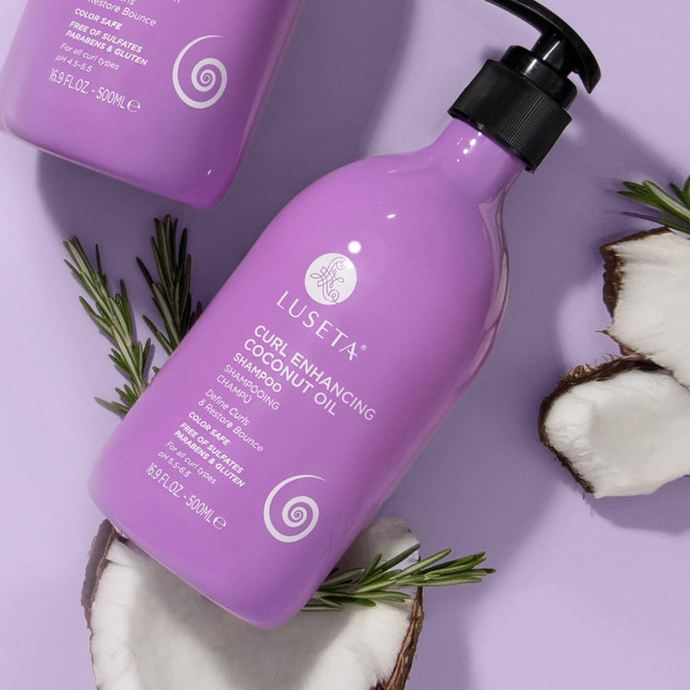 Shampoing Luseta Texture Cremeuse: mousse légère pour un lavage agréable.
