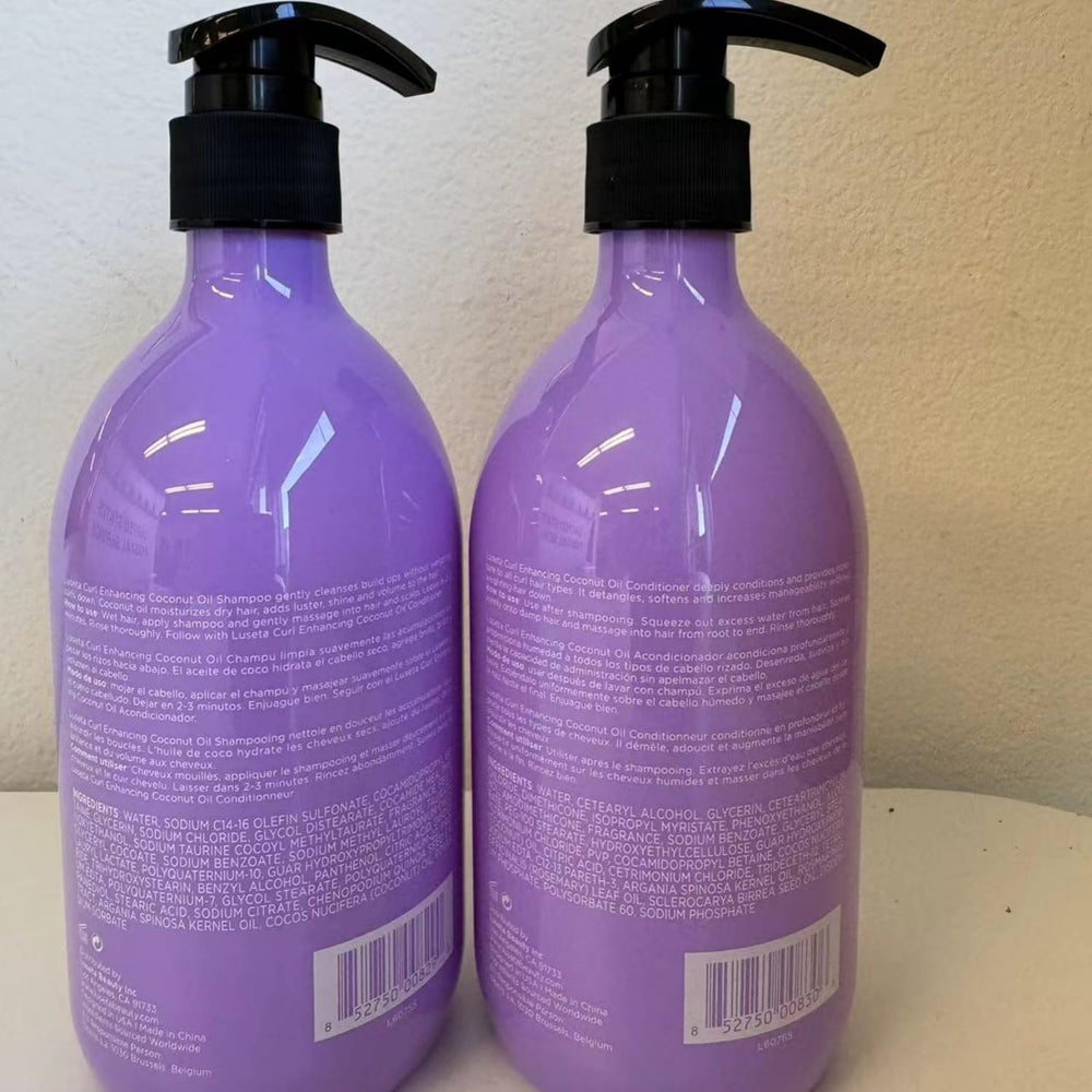 Soin Luseta à la coco pour des boucles aérées