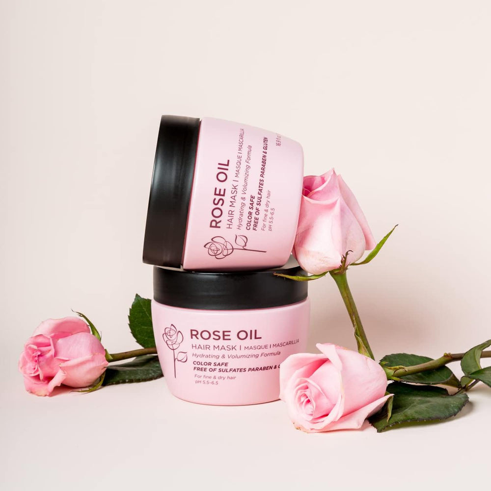 Texture crème du masque Luseta pour cheveux soyeux