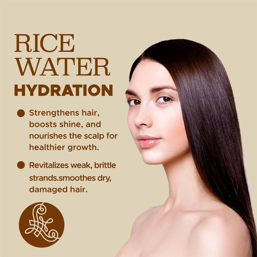Texture crèmeuse Luseta eau de riz offrant une nutrition légère