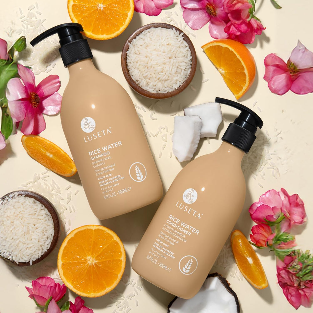 Usage quotidien doux avec Luseta pour cheveux propres et hydratés