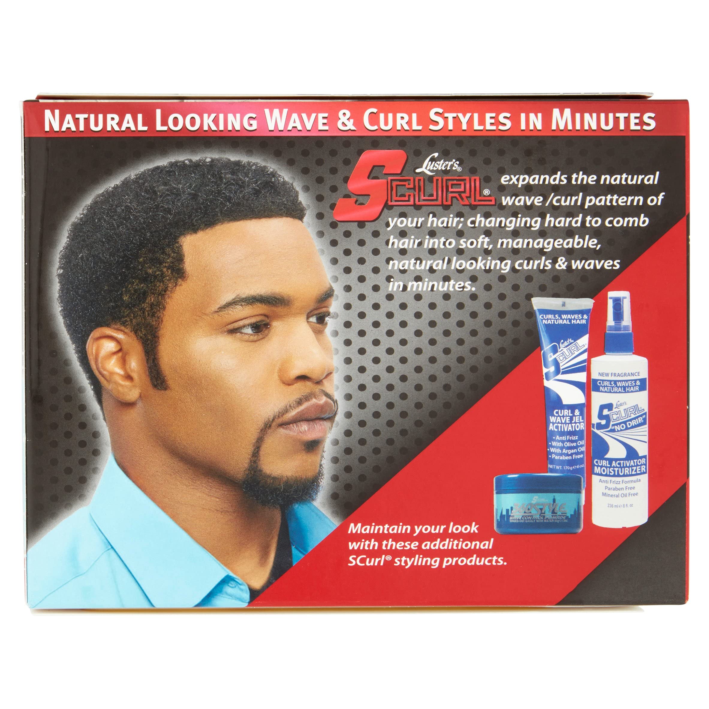 Définition claire des boucles grâce au kit Extra Strength