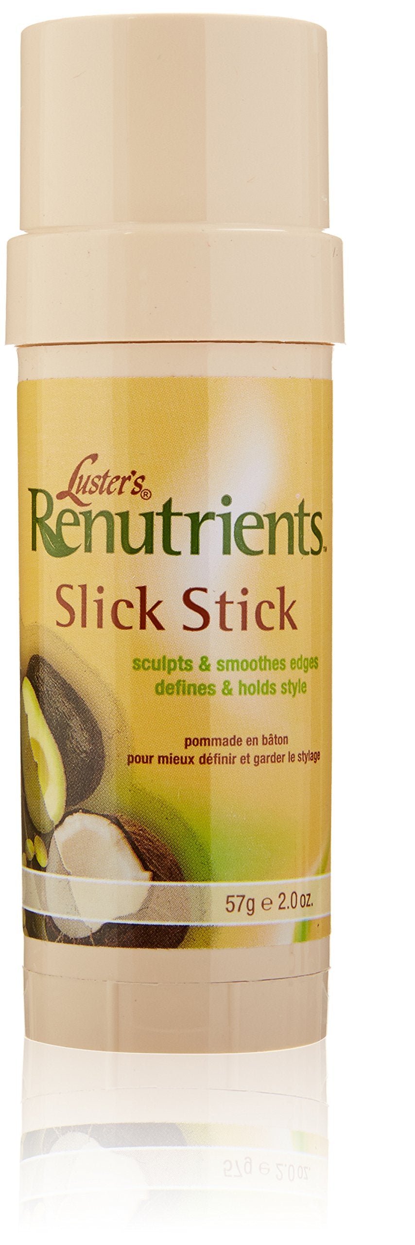 Luster's Slick Stick montre la définition des contours pour un style précis.