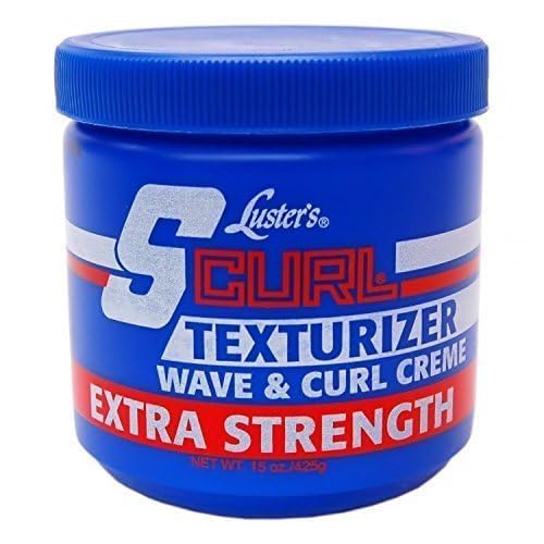 S Curl Crème de Luster's, tenue durable et texture naturelle après application.